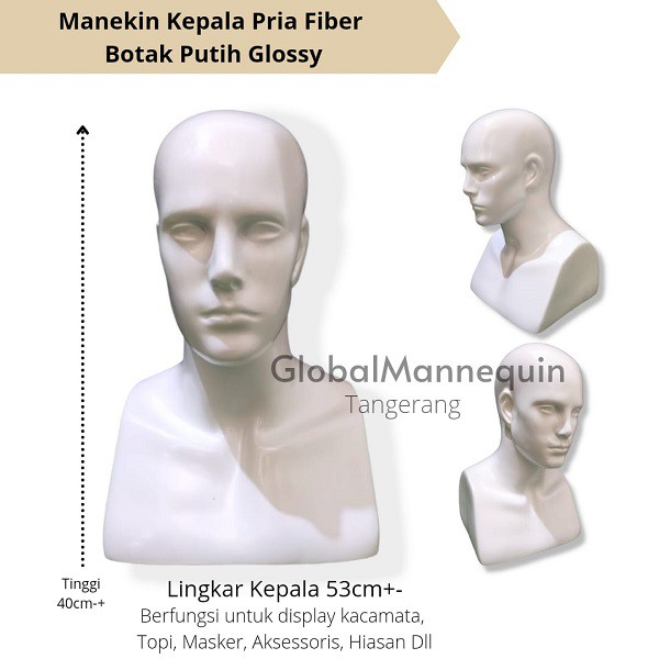 Jual Manekin Kepala Pria Patung Kepala cowok Shopee Indonesia