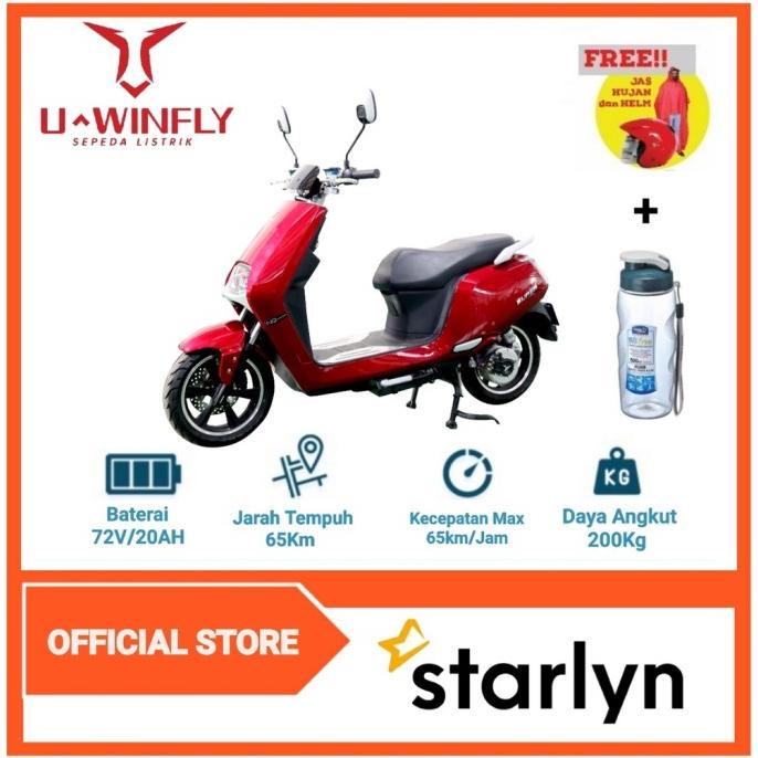 Jual Sepeda Motor Listrik Uwinfly N9 Dsf654654 Shopee Indonesia