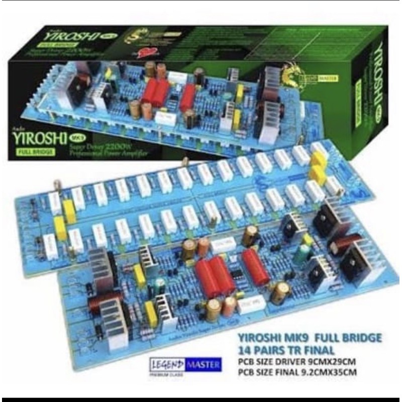 Jual Kit driver power amplifier Yiroshi MK9 | Shopee Indonesia