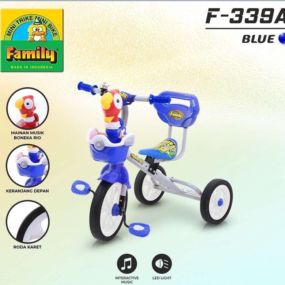 Jual Sepeda Roda 3 Family 339 A | Shopee Indonesia