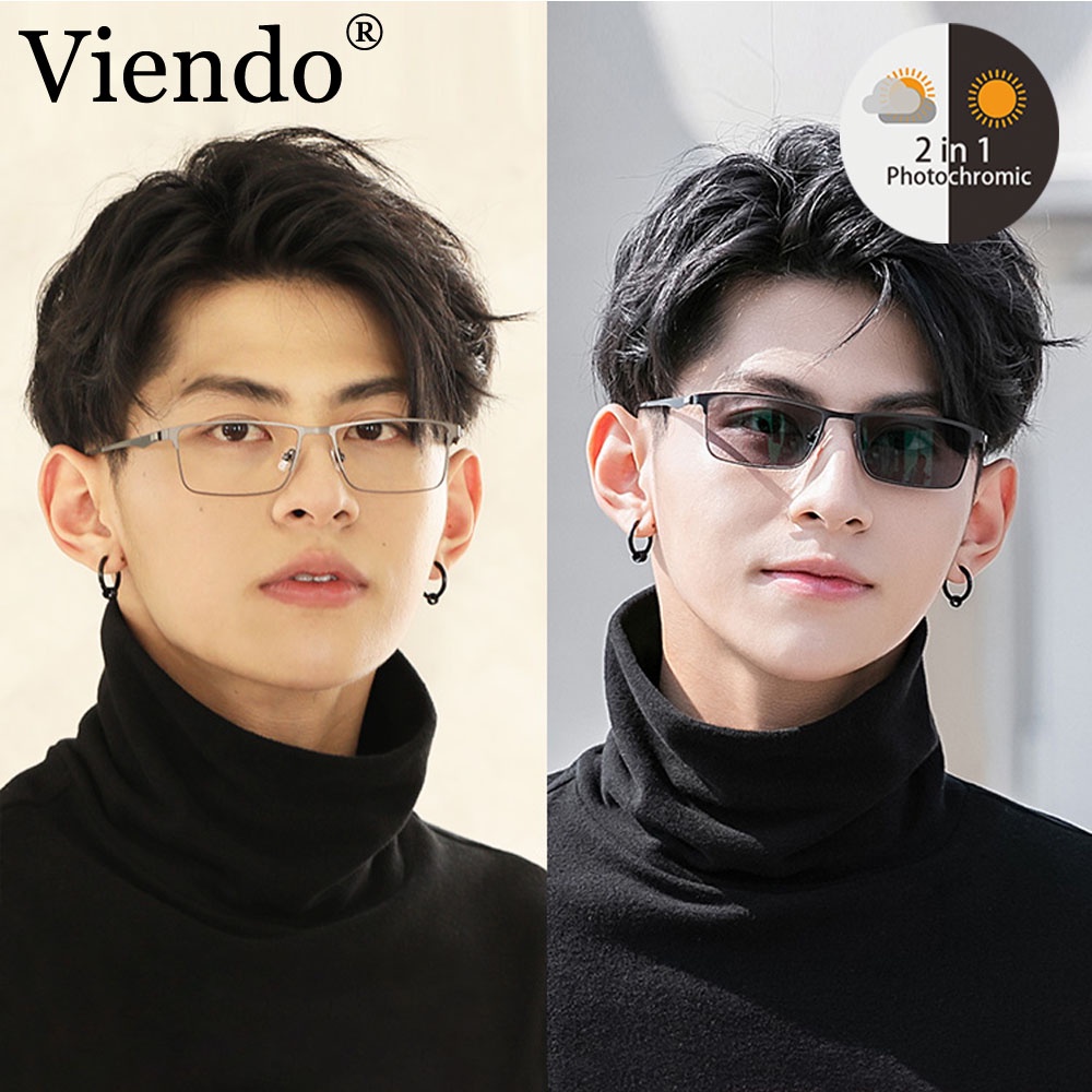 Kacamata Photocromic Pria Anti Radiasi Wanita Fotocromic