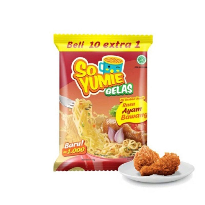 Jual So Yumie Gelas Mie Instant Kuah 10 X 30gr Shopee Indonesia