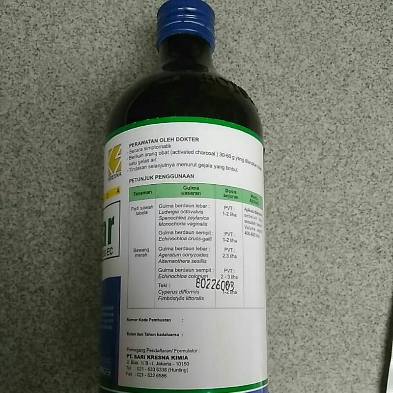 Jual herbisida RUDSTAR 250EC ba Oksadiazon 250g/l @500ml | Shopee Indonesia