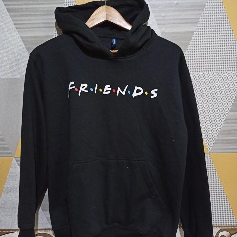 Hoodie h&m friends black sale