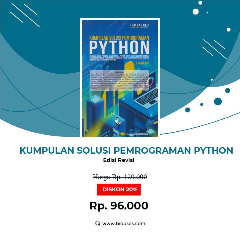 Jual [Termurah] BUKU KUMPULAN SOLUSI PEMROGRAMAN PYTHON | Shopee Indonesia