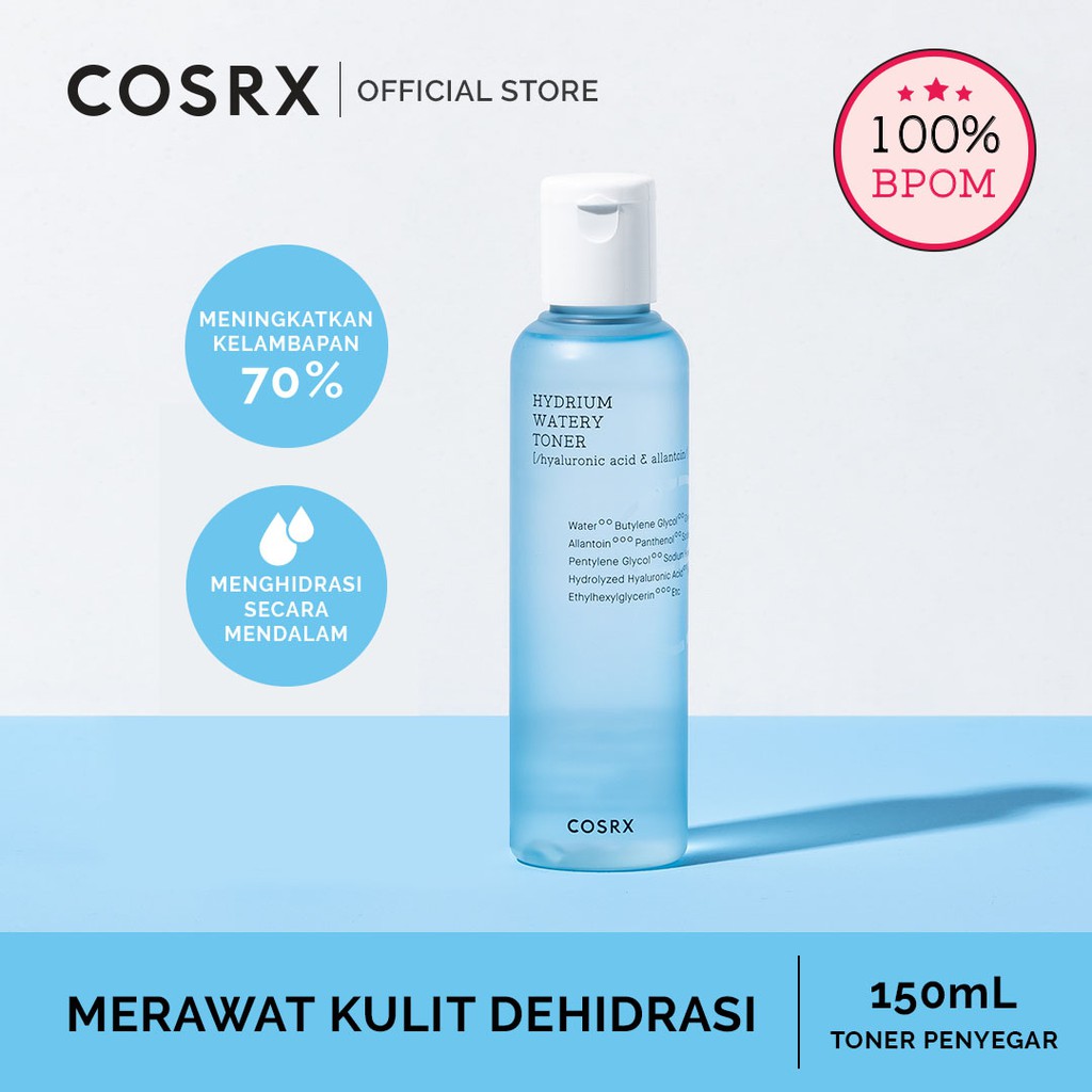 Jual COSRX Hydrium Watery Toner Skin Care 150 ML (Toner Untuk Kulit
