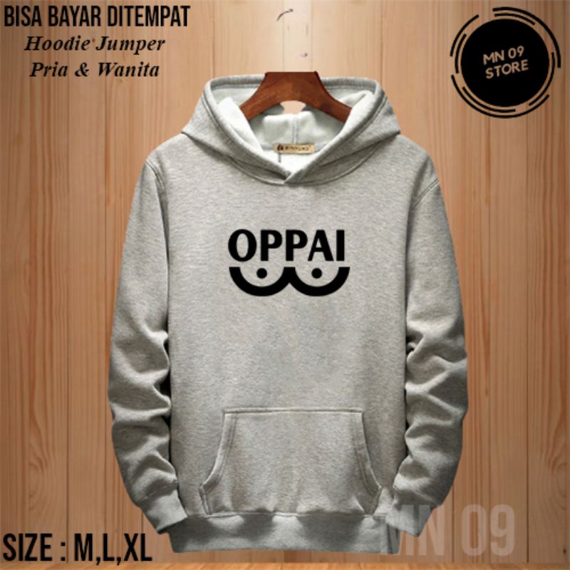 Oppai hoodie cheap shopee