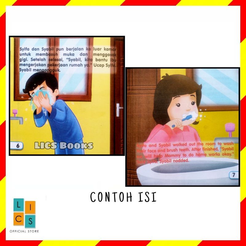 Jual Buku Cerita Anak Bergambar Seri Islami Bilingual Full Color ...