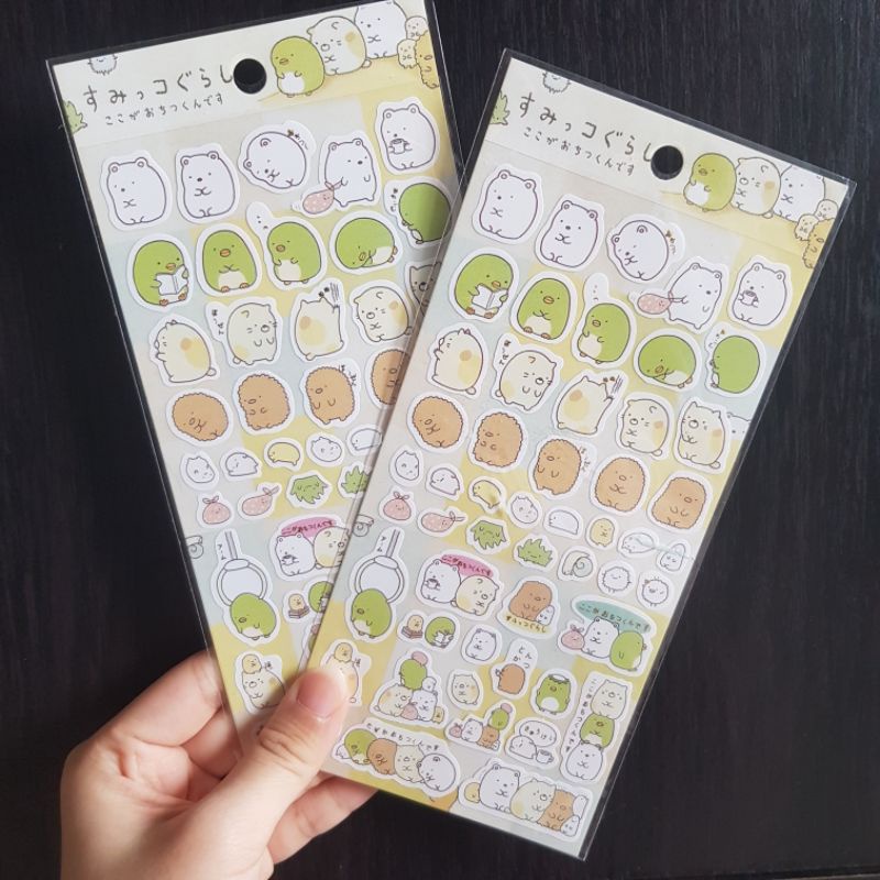 Jual Foruyuu Id Sticker Sumikko Gurashi Jepang Stiker Lucu Die Cut