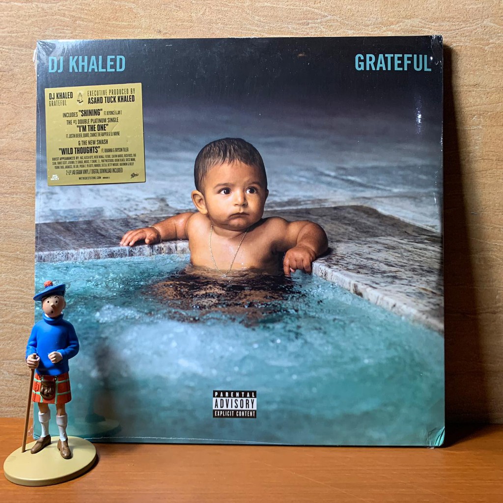 Jual PIRINGAN HITAM / VINYL DJ KHALED - GRATEFUL (BLACK VINYL) | Shopee ...