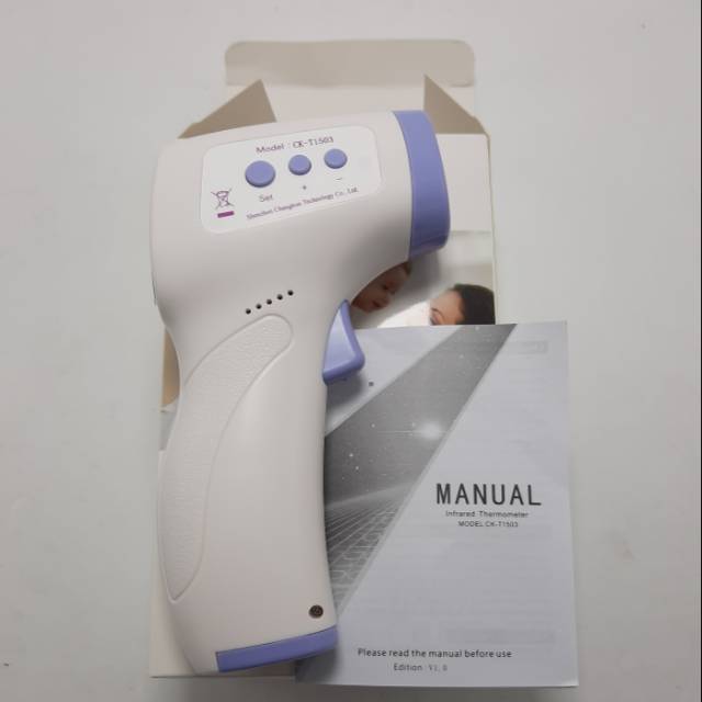 Jual Infrared Thermometer CKT1503 / THERMOGUN (NON CONTACT) UNTUK