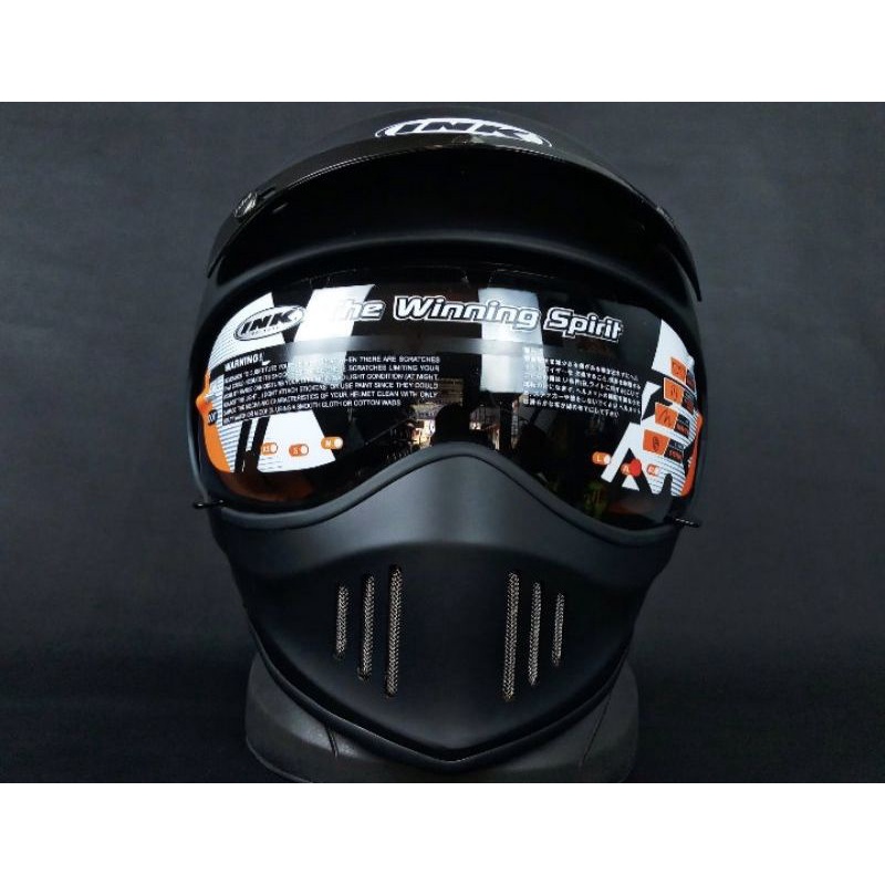 Jual HELM INK TROOPER BLAK DOFF PULL WARNA | Shopee Indonesia