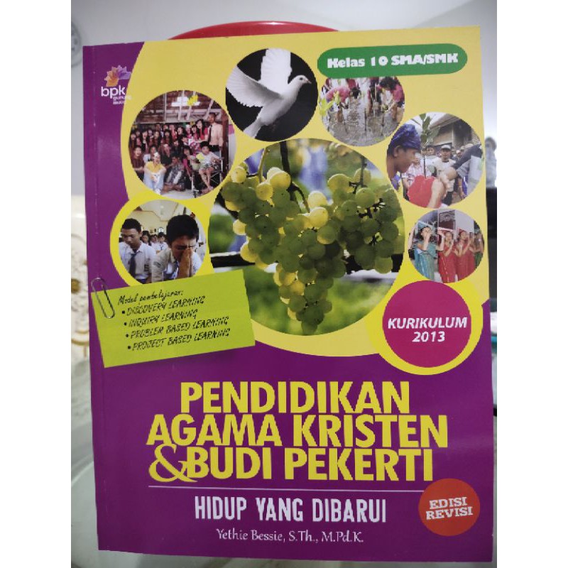 Jual BUKU PENDIDIKAN AGAMA KRISTEN DAN BUDI PEKERTI SMA 1/ KELAS X BPK ...