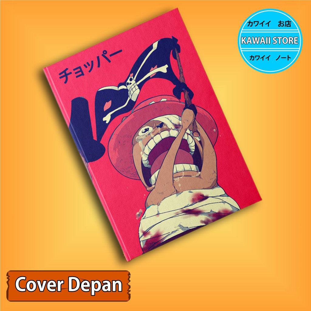 Jual Notebook / Pocket book Hard Cover Anime One Piece TONY CHOPPER uk ...