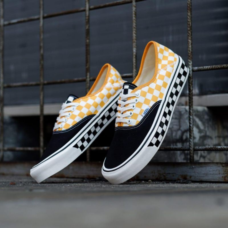 Jual saleenak Vans Authentic Sf Surf Check Black Sunflower