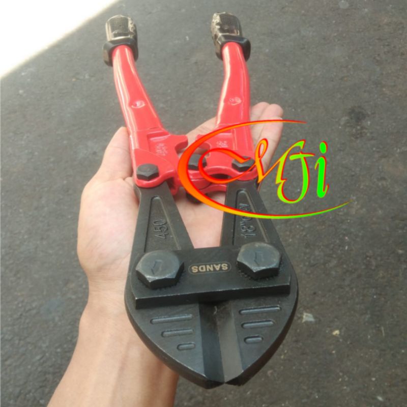 Jual Bolt Cutter Inch Sands Original Tang Potong Segel Gunting Gembok Besi Inch Shopee