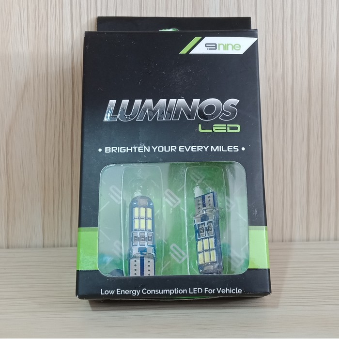 Jual LAMPU LUMINOS T10-3014 WHITE 15PCS | Shopee Indonesia