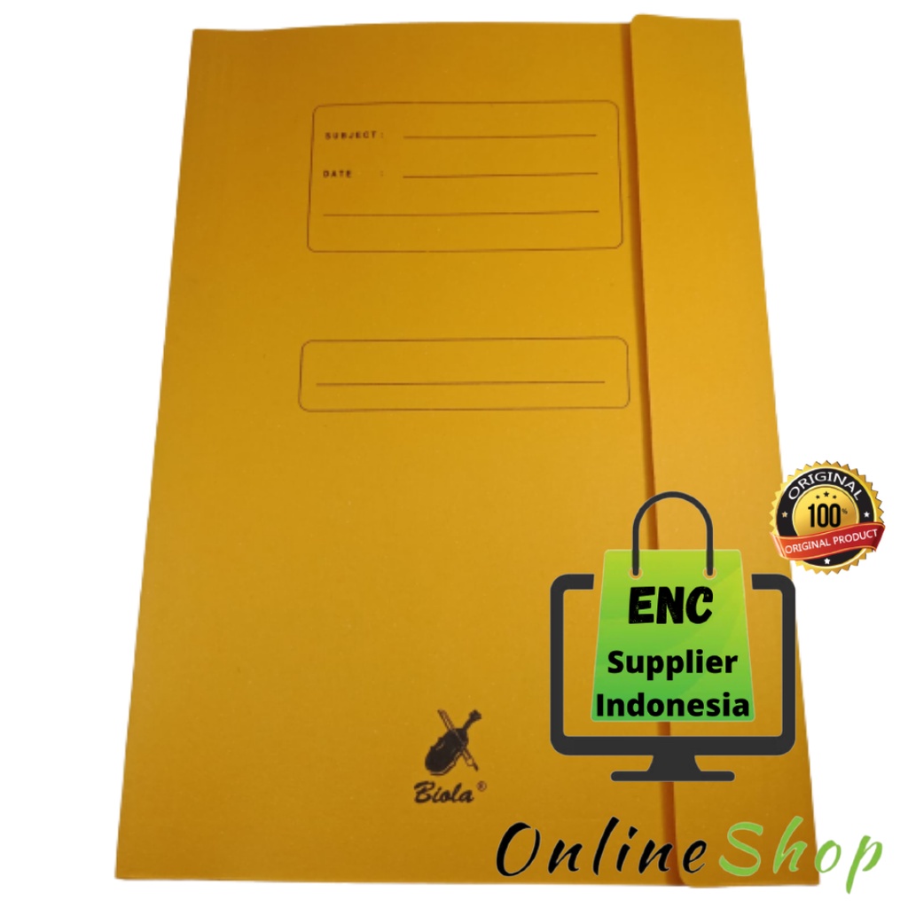 Jual 10 pcs map biola 5002 f4 kertas stopmap bufalo folio executive per ...