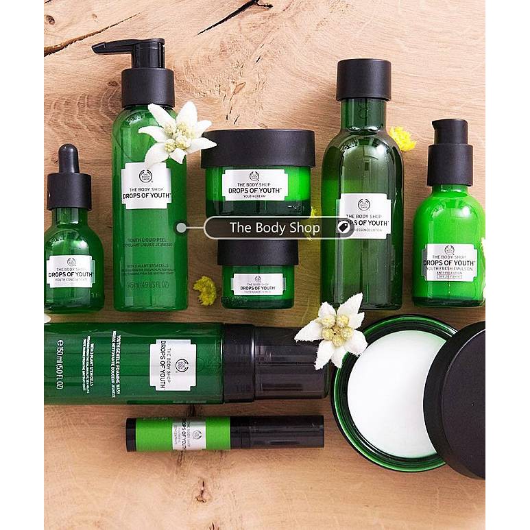 Jual (ORIGINAL) RANGKAIAN DROP OF YOUTH THE BODY SHOP SERUM ESSENS