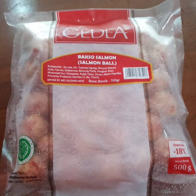 Jual Cedea Bakso Salmon 500 Gr Shopee Indonesia