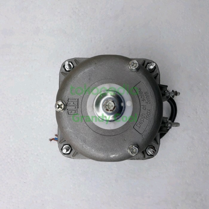 Jual Motor Fan - Fan Motor Kondensor Showcase Original Elco 18W BR27 ...