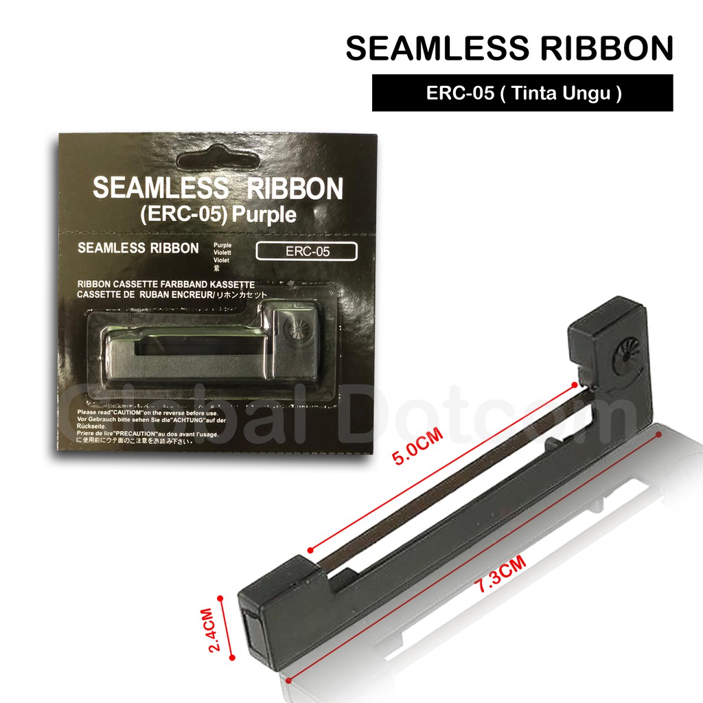 Jual SEAMLESS RIBBON ERC-05 (PURPLE) | Shopee Indonesia