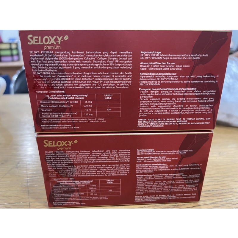 Jual SELOXY PREMIUM Antiaging lengkap dengan hasil nyata dalam 15 hari ...