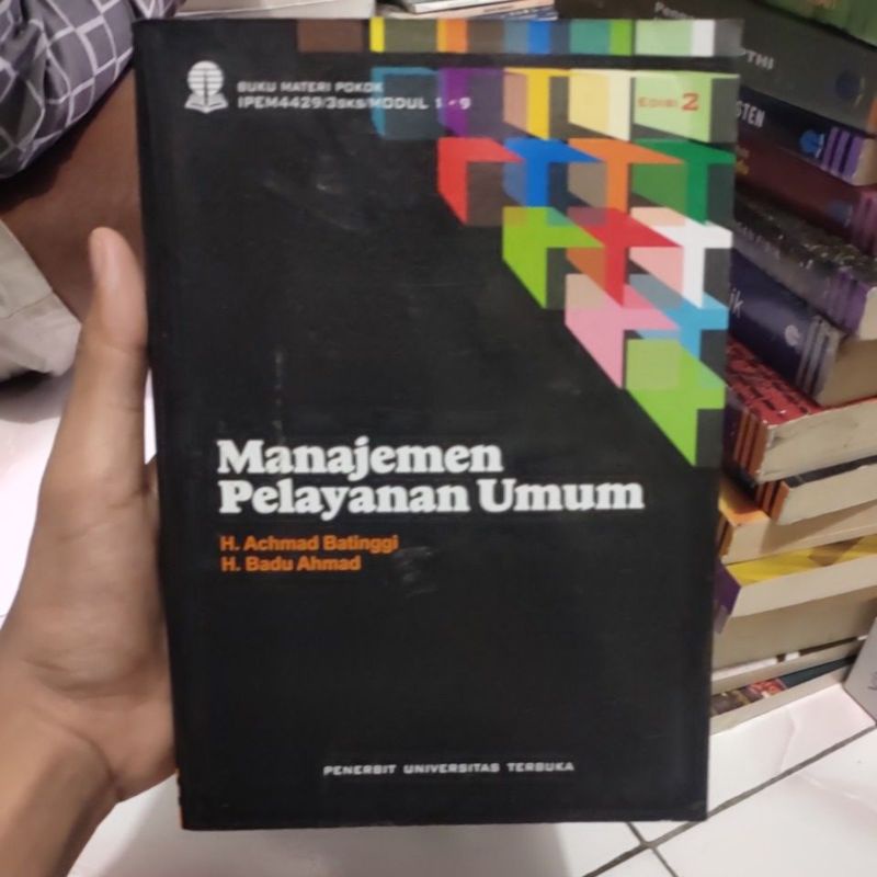 Jual Manajemen Pelayanan Umum (UT) | Shopee Indonesia