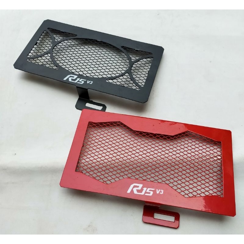 Jual Cover radiator r15 new tutup radiator R15 v3 pelindung radiator ...