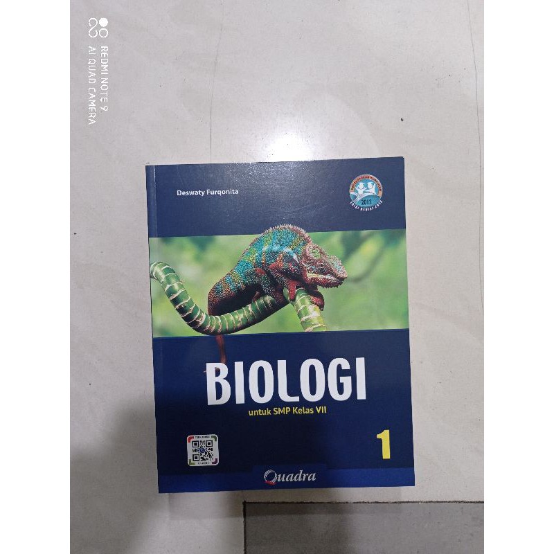 Jual NEW Buku Biologi Kelas 7 Revisi Quadra | Shopee Indonesia