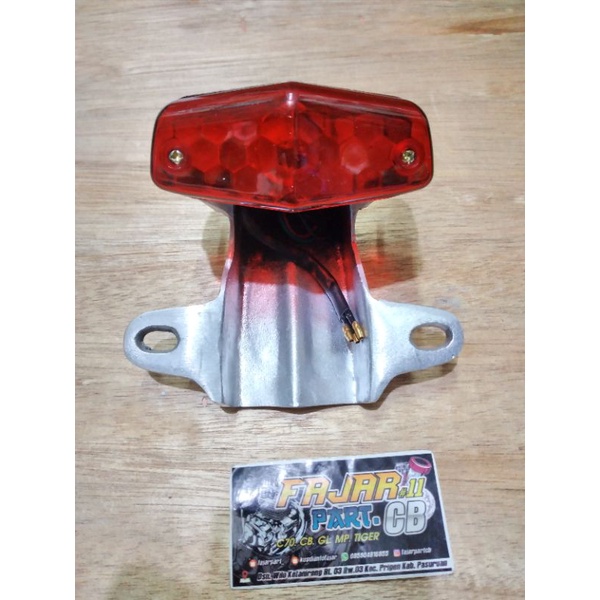 Jual Lampu Belakang Cb Stoplam Cb Bsa Set Dudukan V Set Pangkon Lampu