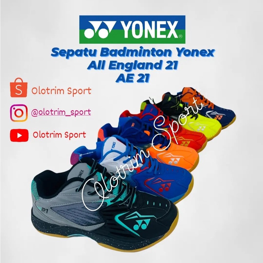 Jual Sepatu Badminton Yonex All England AE 21 AE21 2022 Edition ...