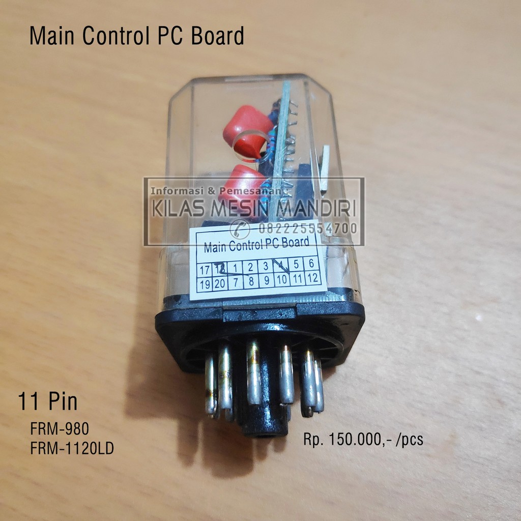 Jual [Original] 11 Pin Main Control PC Board Continuous Band Sealer FRM ...