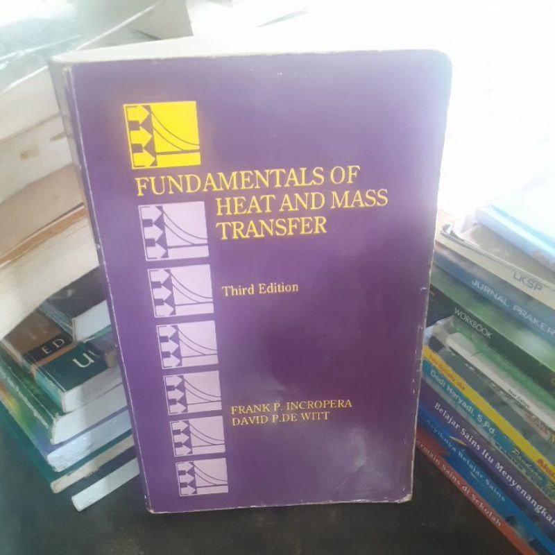 Jual BUKU ORIGINAL FUNDAMENTALS OF HEAT AND MASS TRANSFER | Shopee ...