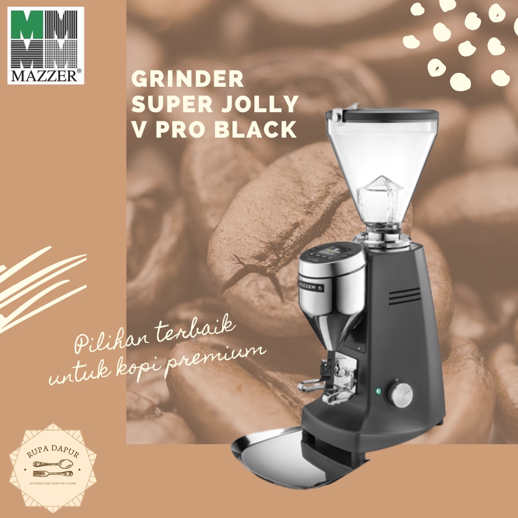 Jual Mazzer Coffee Grinder Super Jolly V Pro Espresso Grinder
