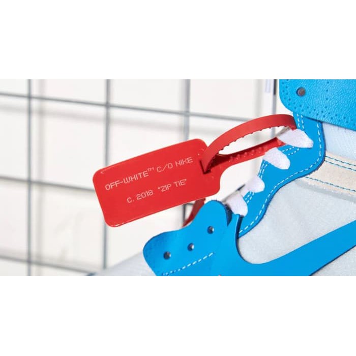 Jual OFF WHITE JORDAN ZIP TIE REPLACEMENT TAG LABEL VIRGIL ABLOH CABLE TIES Shopee Indonesia