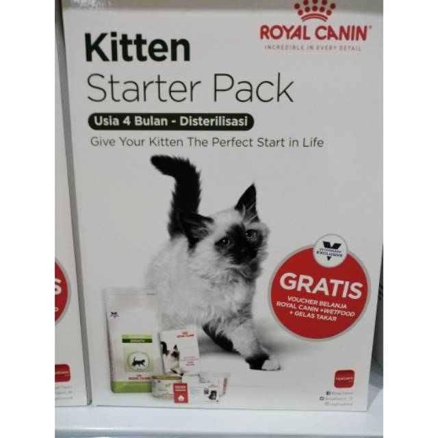 Royal canin kitten outlet starter pack