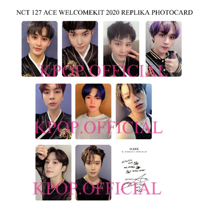 Jual [ READY STOCK ] NCT 127 ACE WELCOME KIT FANCLUB 2020