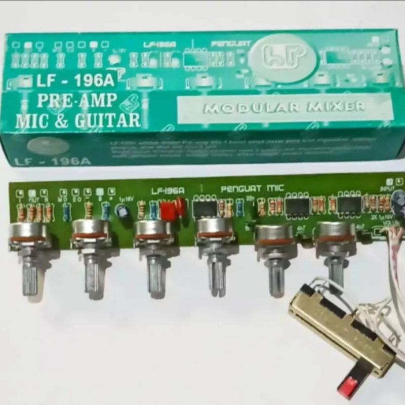 Jual Kit Modular Mixer LF-196A pre amp dan gitar modular mixer | Shopee ...
