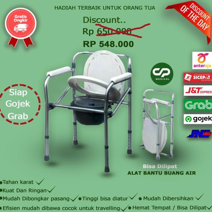 Jual Kursi Bab Kursi Toilet Kursi Roda Bab Kursi Wc Duduk Commode Chair