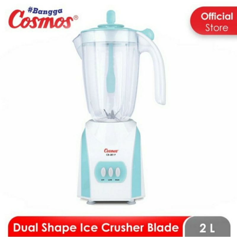 Jual Blender Plastik Cosmos CB 281 P Blender 2 In 1 Blender Plastik ...