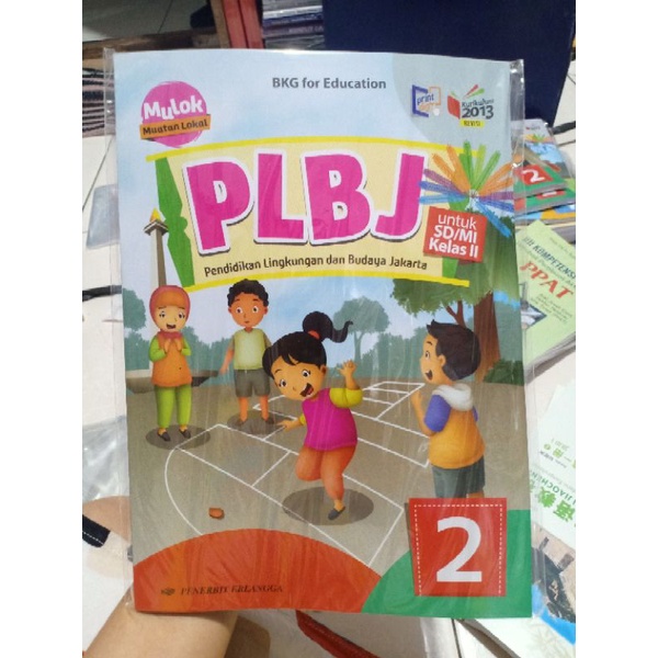 Jual Bukuu PLBJ ERLANGGA SD/MI KELAS 2 KURTILAS | Shopee Indonesia