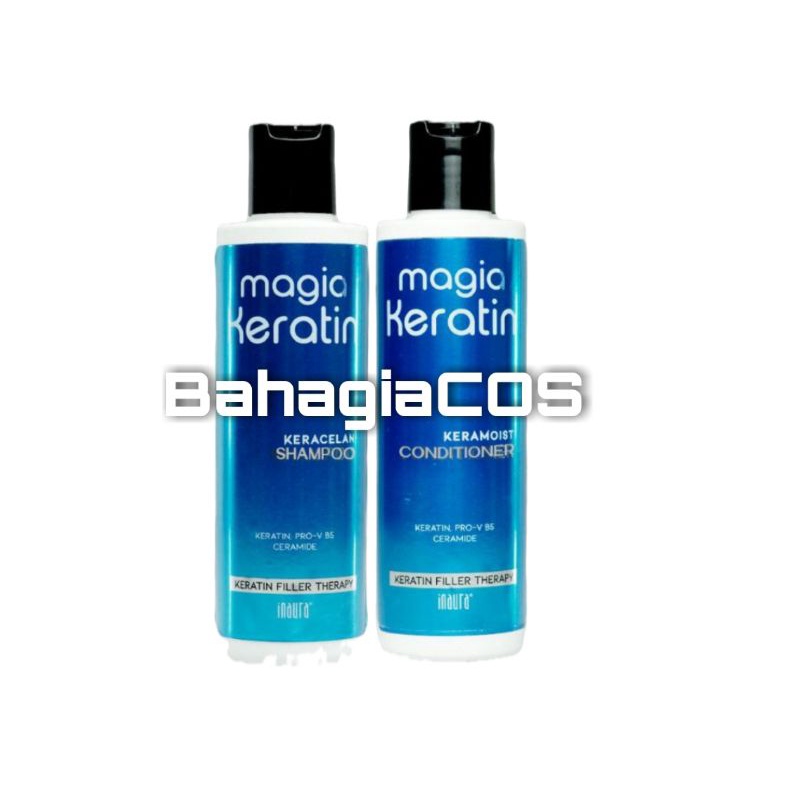 Jual Inaura Magia Keratin Shampoo / Conditioner 200ml | Shopee Indonesia