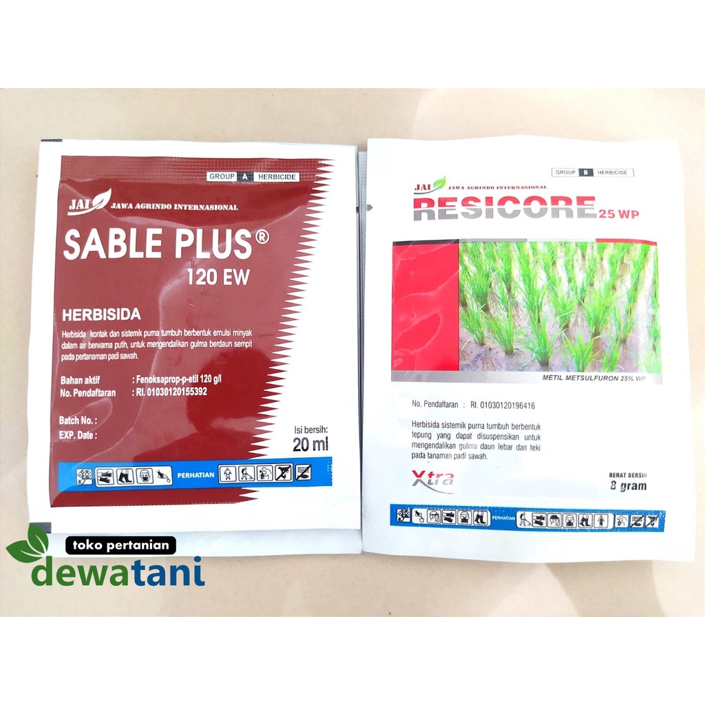 Jual Resicore 25 WP - Herbisida Selektif Padi SUPER JOSS Atasi Gulma ...