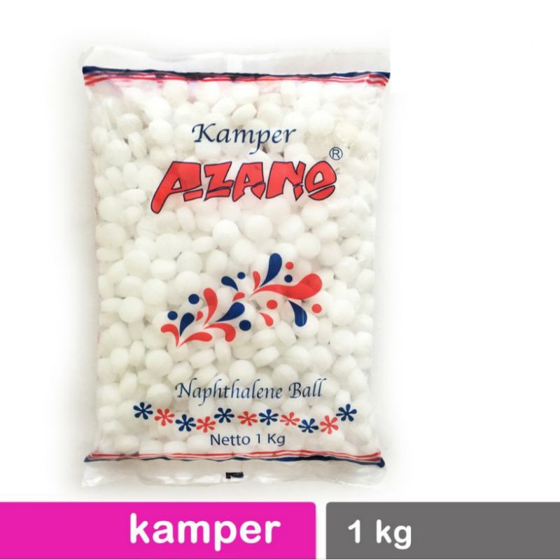 Jual AZANO KAMPER 1 KG NAPHTHALENE BALL | Shopee Indonesia
