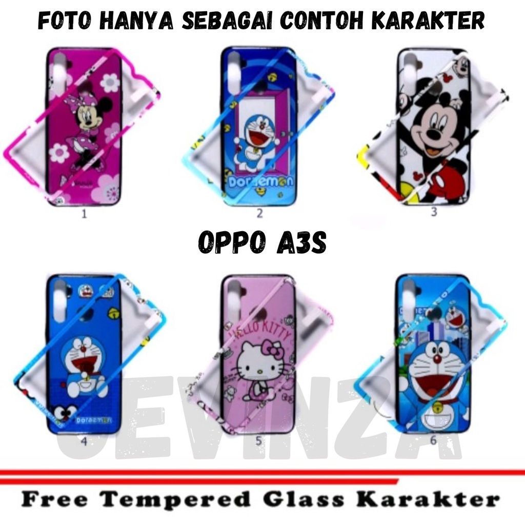 Jual Case Termurah Free Temper Glass OPPO A3S Casing OPPO A3S Case