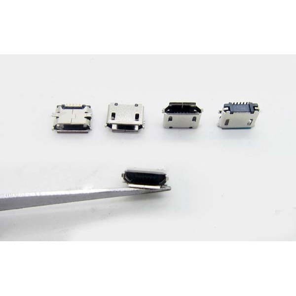 Jual MICRO USB CONNECTOR B TYPE FEMALE 05P SMT 90° | Shopee Indonesia