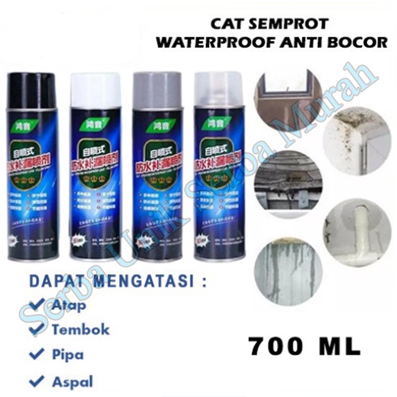 Jual Spray Anti Bocor Waterproof Pelapis Dinding Tembok/Atap/Plafon ...