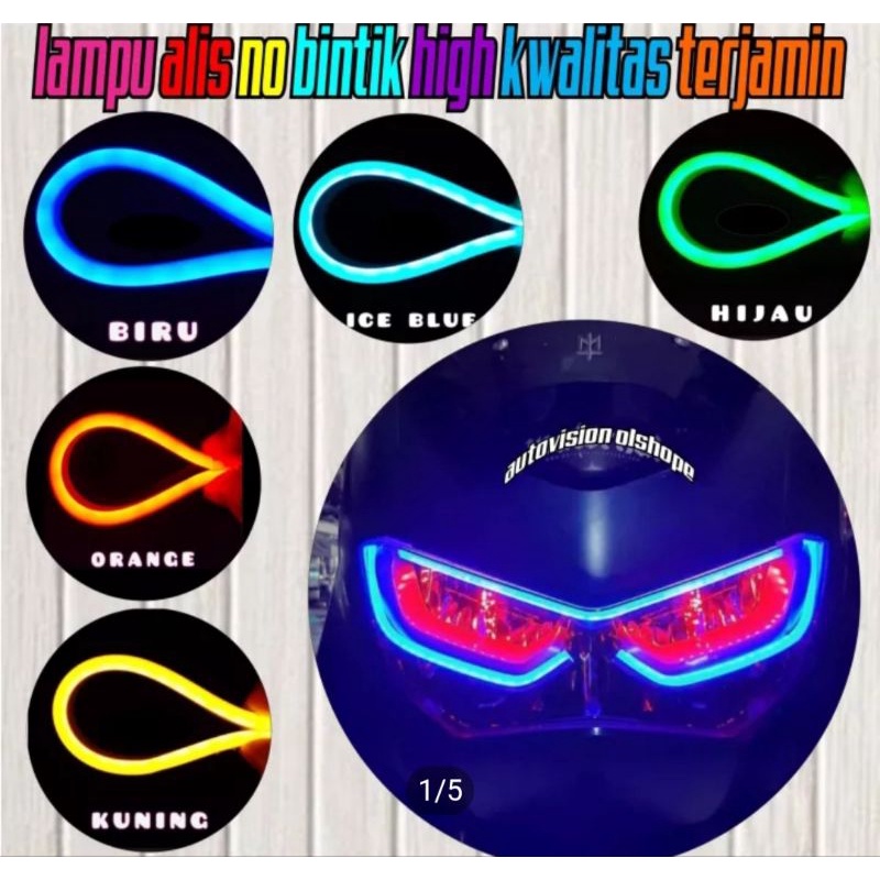 Jual Lampu Alis Cm V Drl Fleksible Non Bintik Nmax Pcx Aerox Scoopy