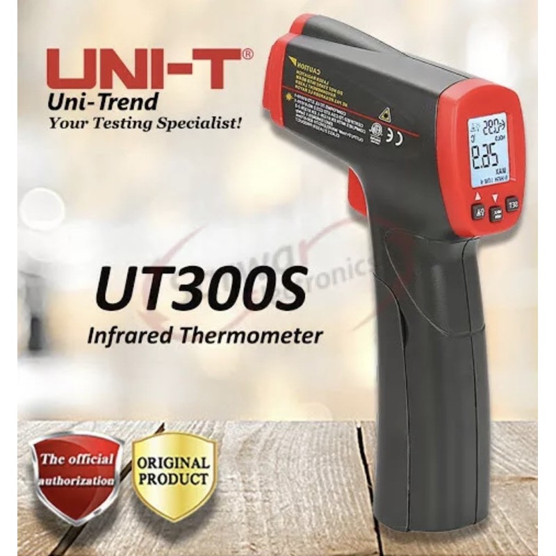 Jual Uni-T UT300S Digital Non Contact IR Infrared Thermometer ...